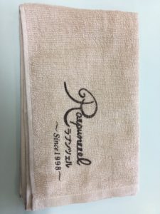 フェイスタオル　薄手　～思ったより薄くなりすぎました(笑)